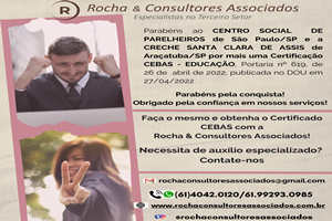 Prorrogação de validade da Certificação CEBAS
